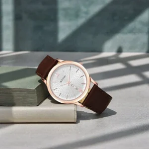 Titan Analog with Day and Date White Dial Leather Strap watch for Men