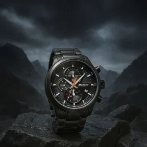 Titan Octane Primal Quartz Chronograph Grey Dial Grey Stainless Steel Strap Watch For Men